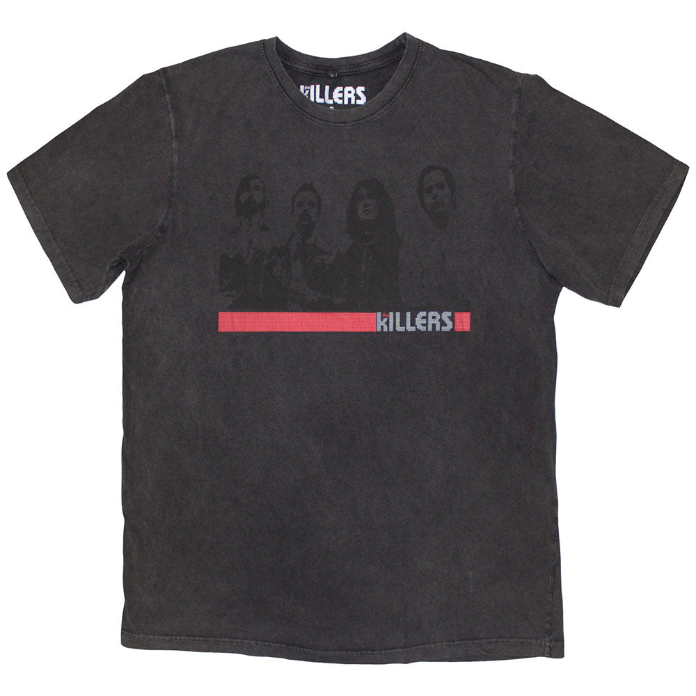 THE KILLERS Stone Wash T-Shirt, Mono