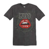 KISS Pigment Dyed T-Shirt, Big Red Kiss