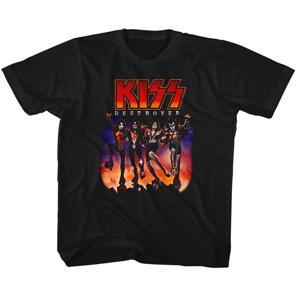 KISS Eye-Catching T-Shirt, DESTROYER