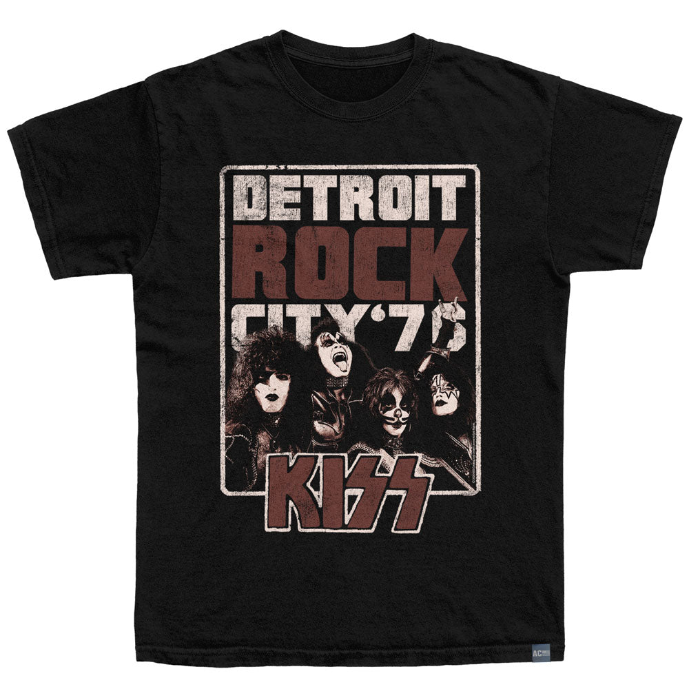 KISS Made in USA T-Shirt, DETROIT ROCK CITY
