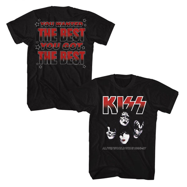 KISS Eye-Catching T-Shirt, The Best