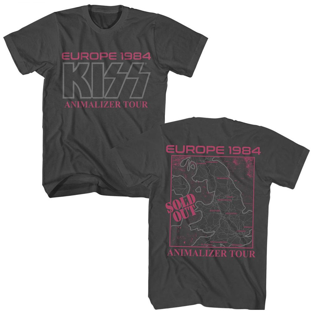 KISS Eye-Catching T-Shirt, Europe 1984