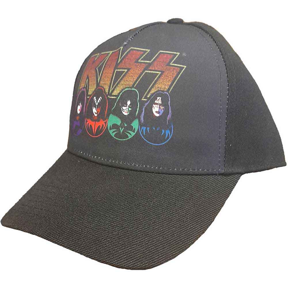 KISS Baseball Cap, Logo - Faces &amp; Icons