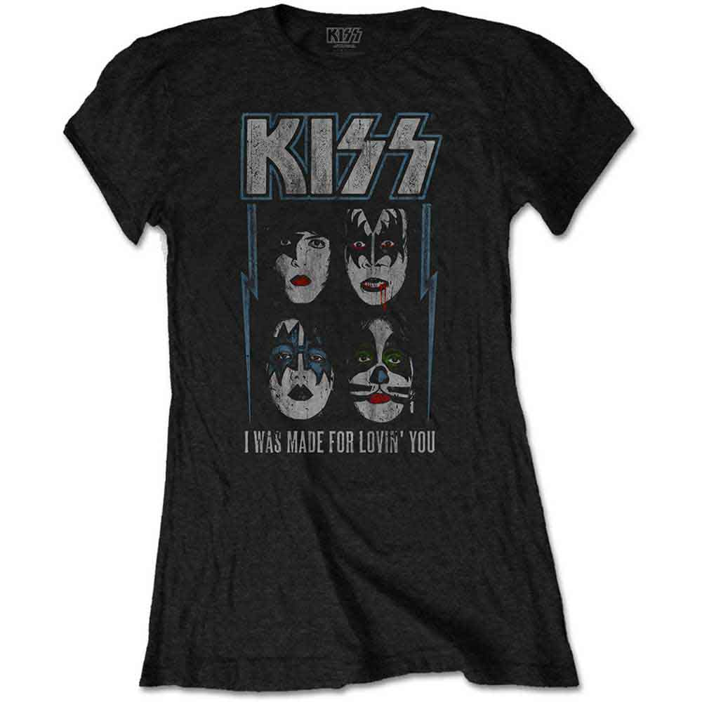 KISS Attractive T-Shirt, Made For Lovin&