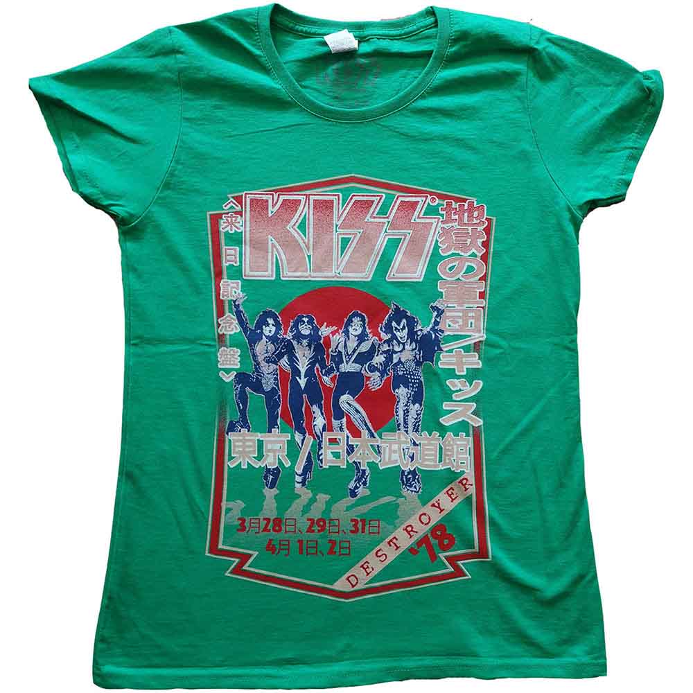 KISS Attractive T-Shirt, Destroyer Tour &