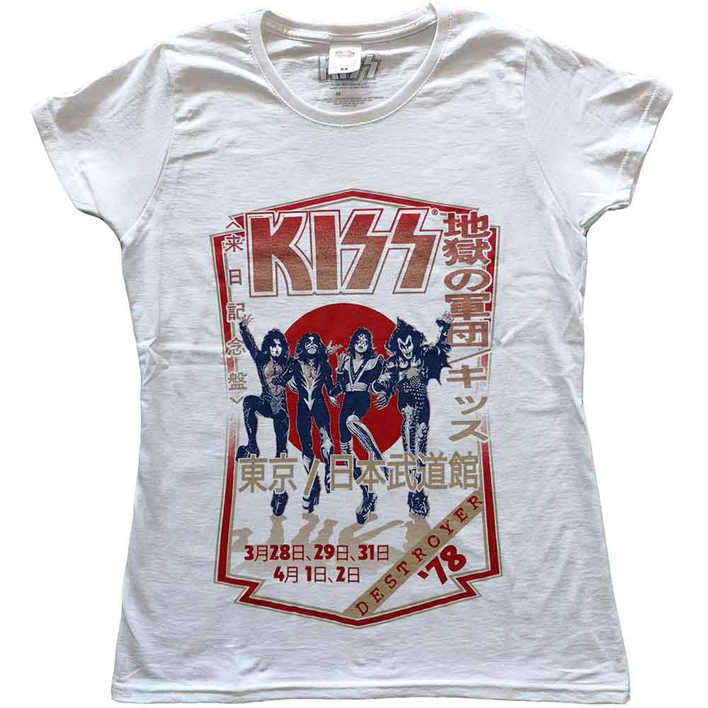 KISS Attractive T-Shirt, Destroyer Tour &