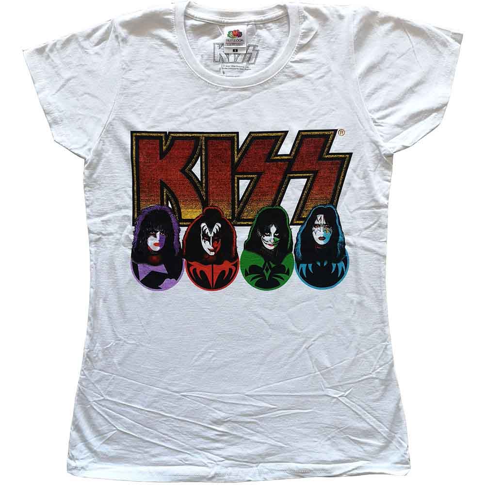 KISS Attractive T-Shirt, Logo, Faces &amp; Icons