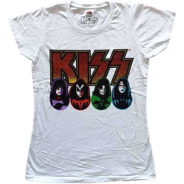 KISS Attractive T-Shirt, Logo, Faces & Icons