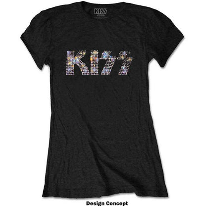 KISS Attractive T-Shirt, Logo