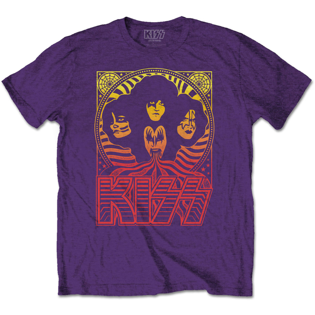 KISS Attractive T-Shirt, Gradient Group