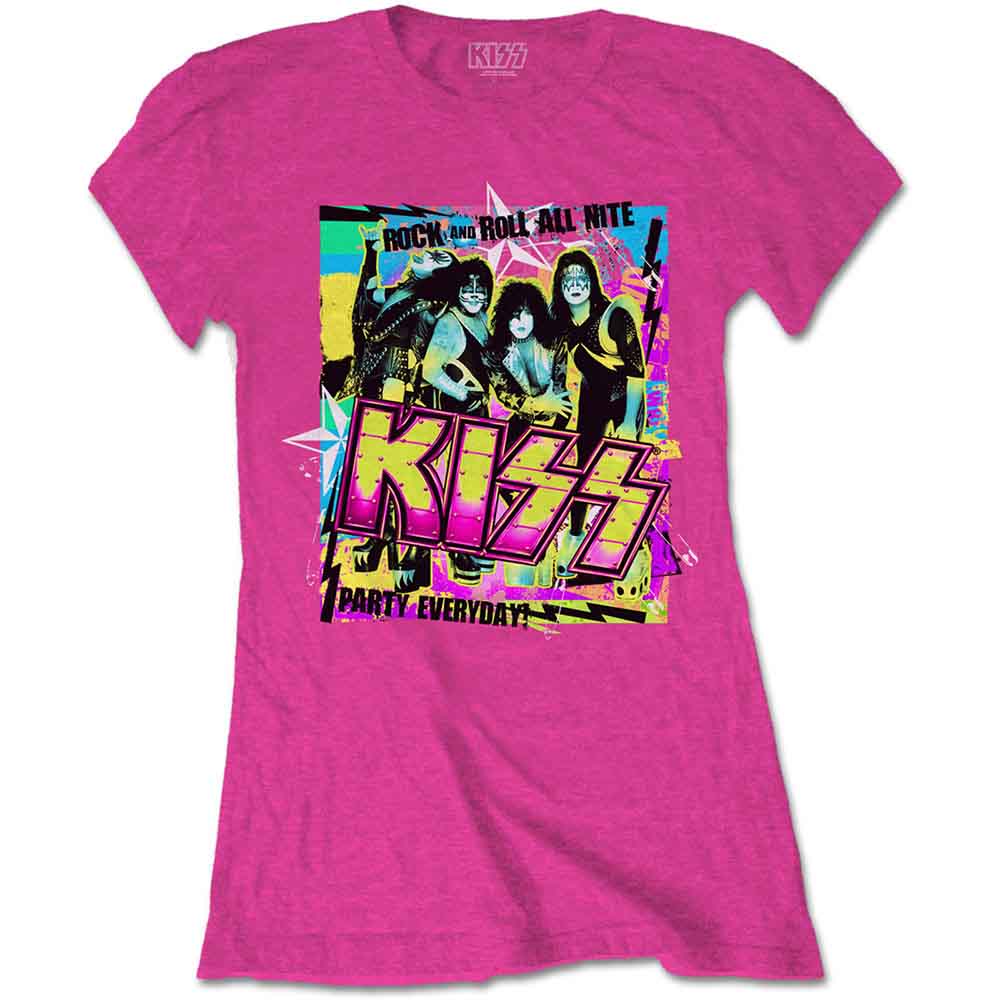 KISS Attractive T-Shirt, Party Every Day