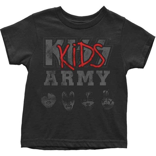 KISS Attractive Kids T-shirt, Army