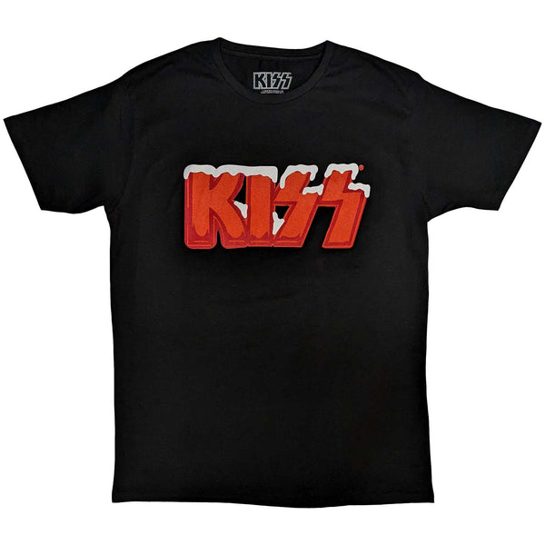 KISS Attractive T-Shirt, Holiday Logo