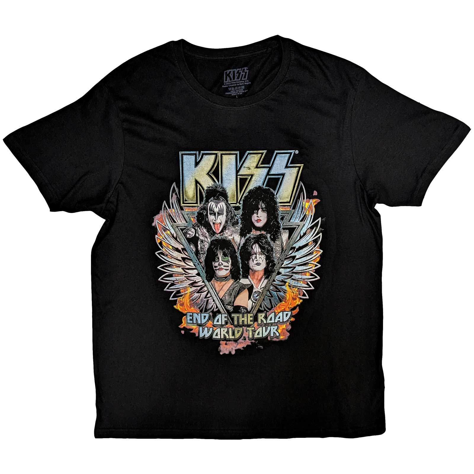 KISS Attractive T-Shirt, End Of The Road Wings