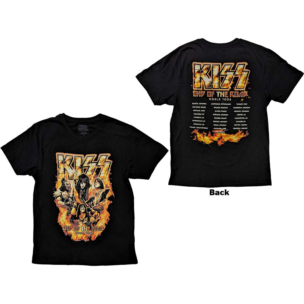 KISS Attractive T-Shirt, End Of The Road Tour