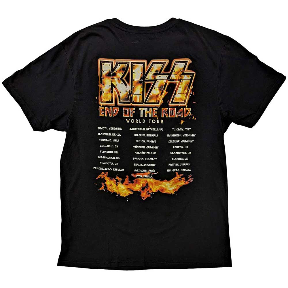 KISS Attractive T-Shirt, End Of The Road Tour