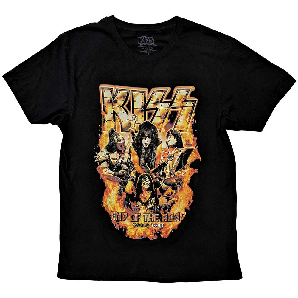 KISS Attractive T-Shirt, End Of The Road Tour