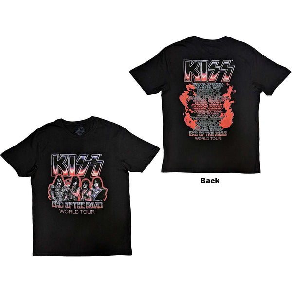 KISS Attractive T-Shirt, End Of The Road Tour
