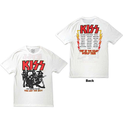 KISS Attractive T-Shirt, End Of The Road You Got The Best