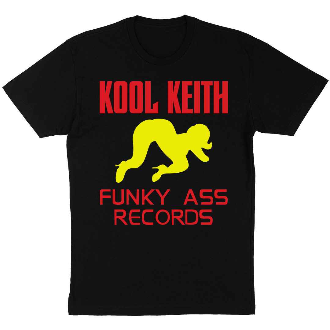 Kool Keith Funky Ass Records T-Shirt in Black