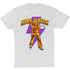 Kool Keith Purple Bolt T-Shirt in Heather White