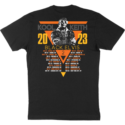 Kool Keith Black Elvis 2 2023 Tour T-Shirt