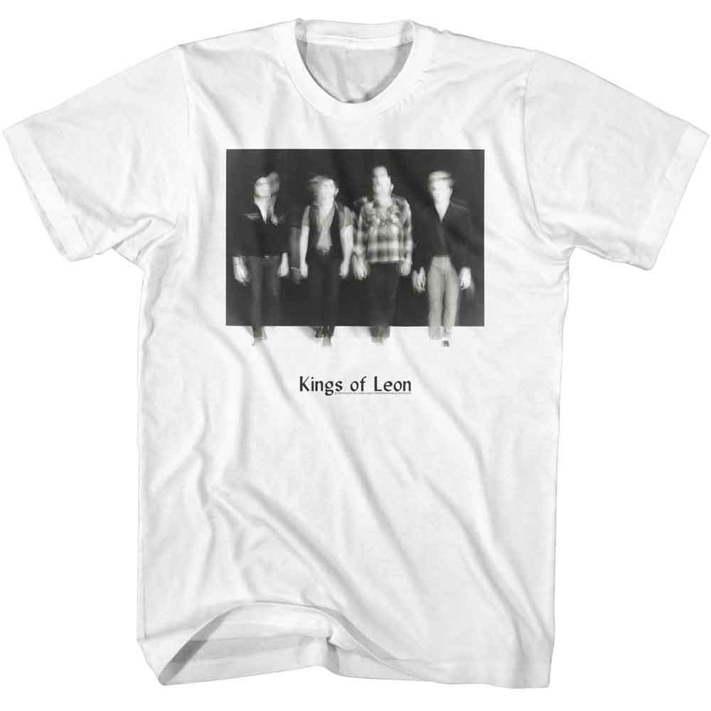 KINGS OF LEON Eye-Catching T-Shirt, BLURRY