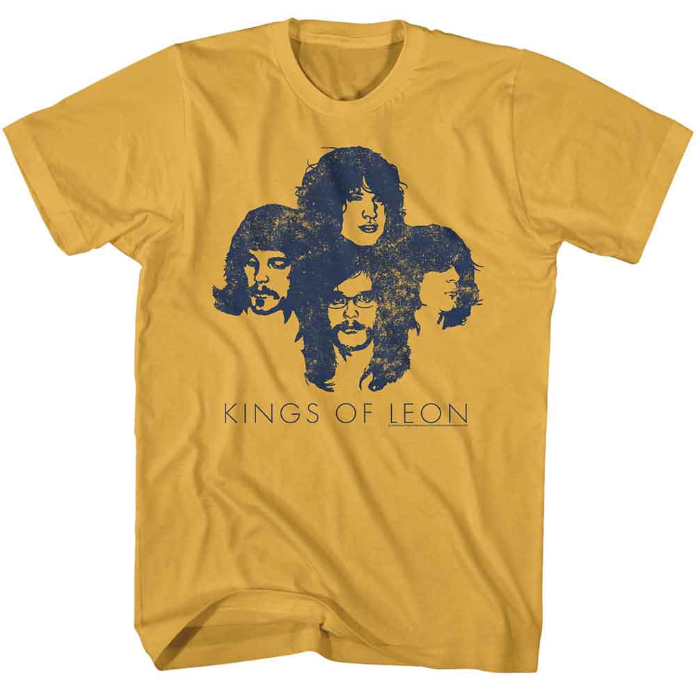 KINGS OF LEON Eye-Catching T-Shirt, SILHOUETTES