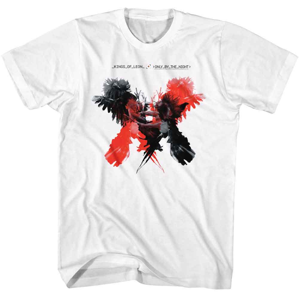 KINGS OF LEON Eye-Catching T-Shirt, ONLY BY THE NIGHT