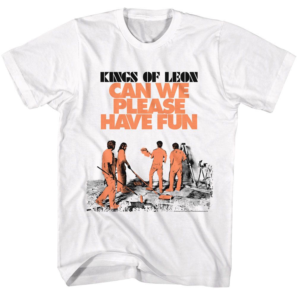 KINGS OF LEON Eye-Catching T-Shirt, Can We Please