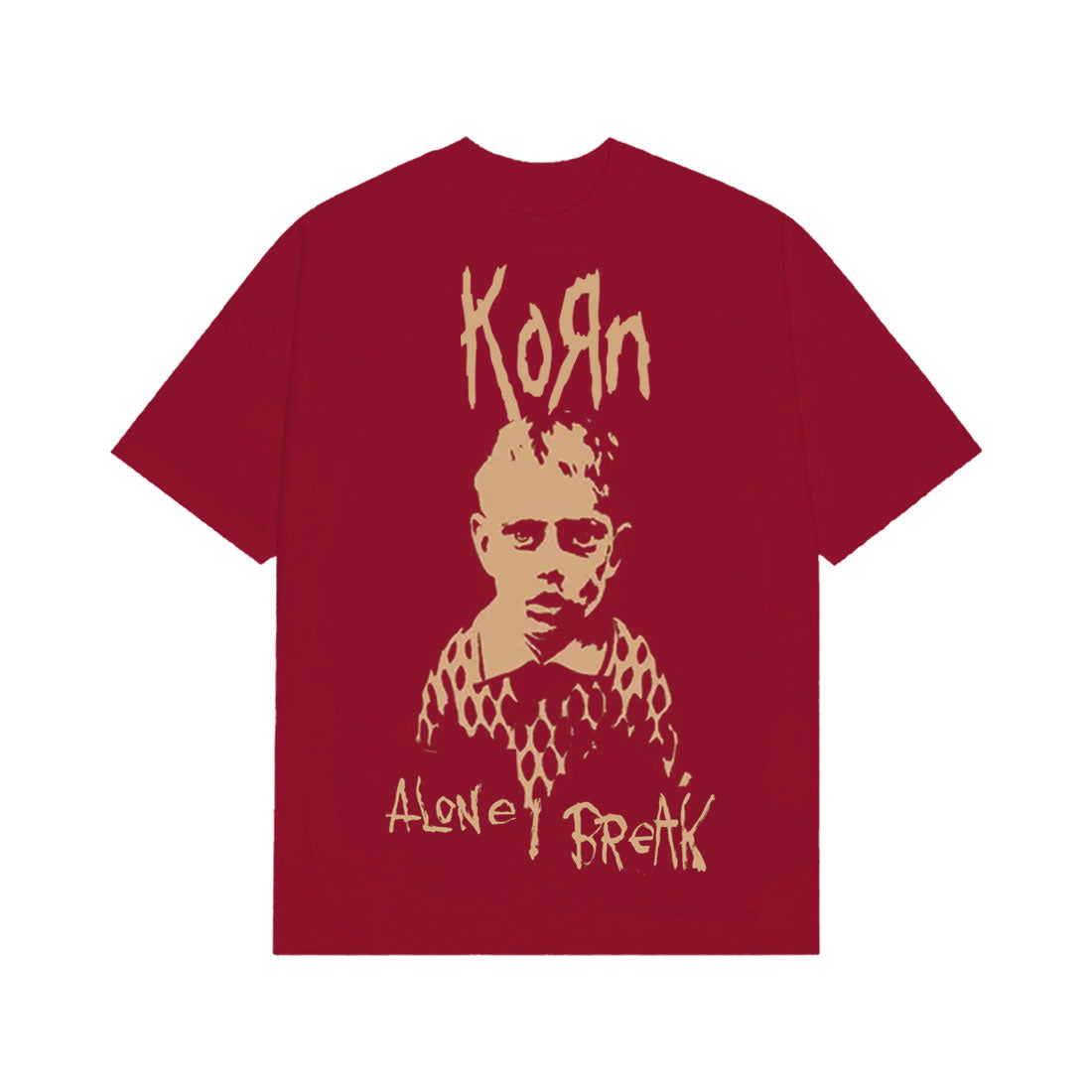 KORN T-Shirt, All Alone I Break