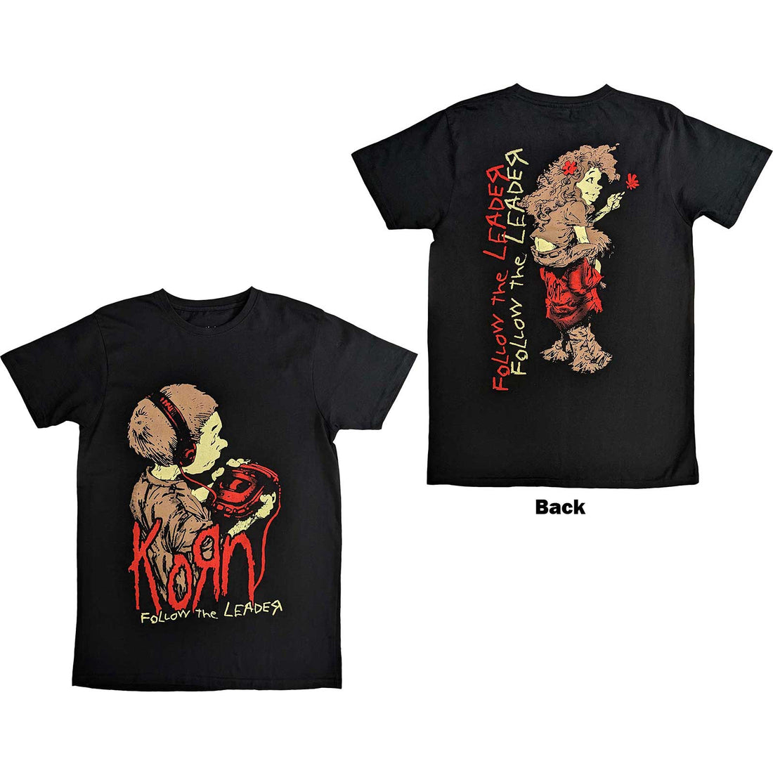 KORN Attractive T-Shirt, Follow The Leader