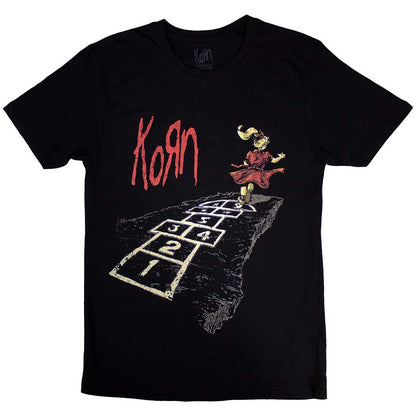 KORN Attractive T-Shirt, Follow The Leader Hopscotch