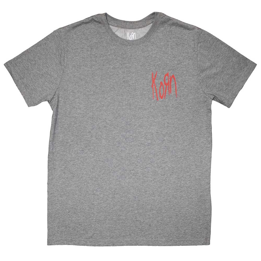 KORN Attractive T-Shirt, Mini Red Logo