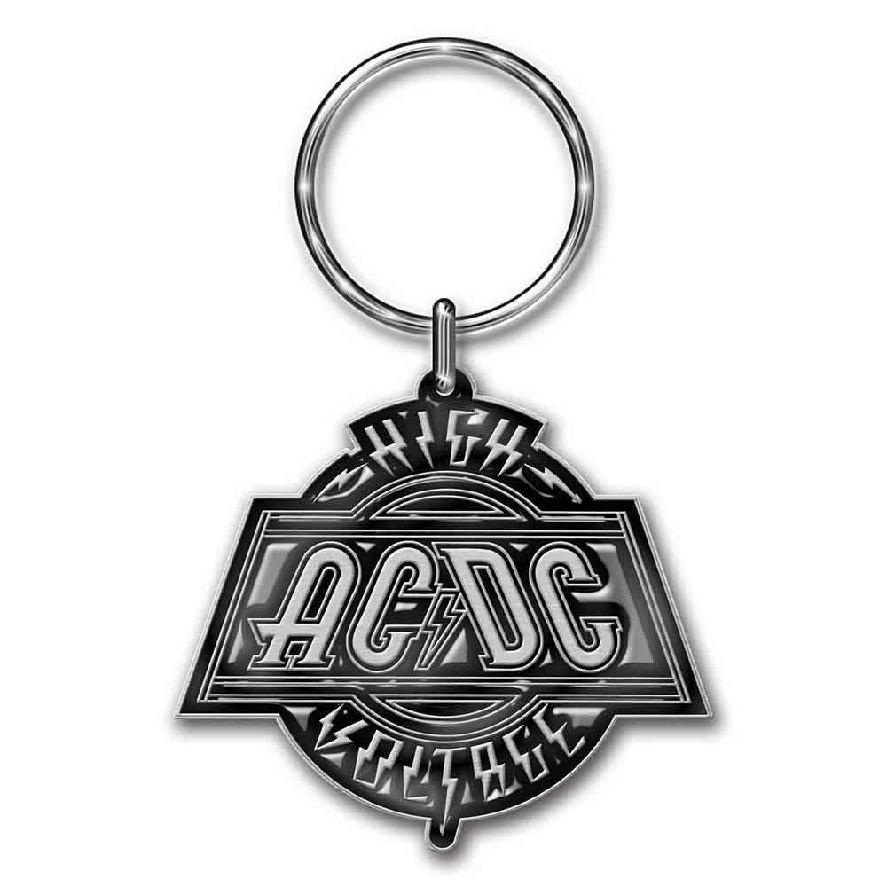 AC/DC Keychain, High Voltage – Authentic Band Merch