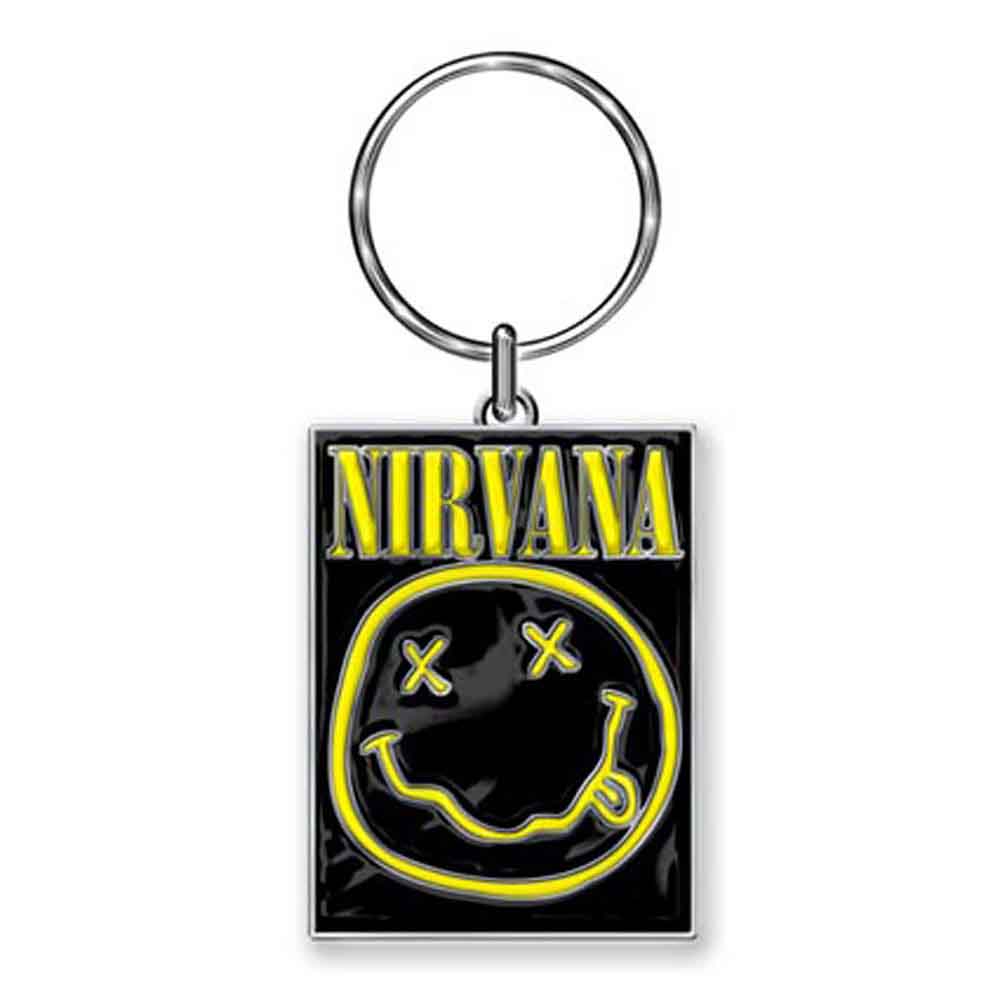 NIRVANA Keychain, Happy Face