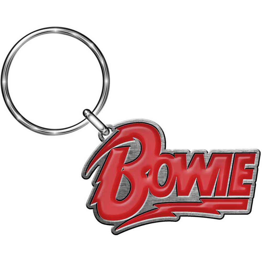 DAVID BOWIE Keychain, Logo