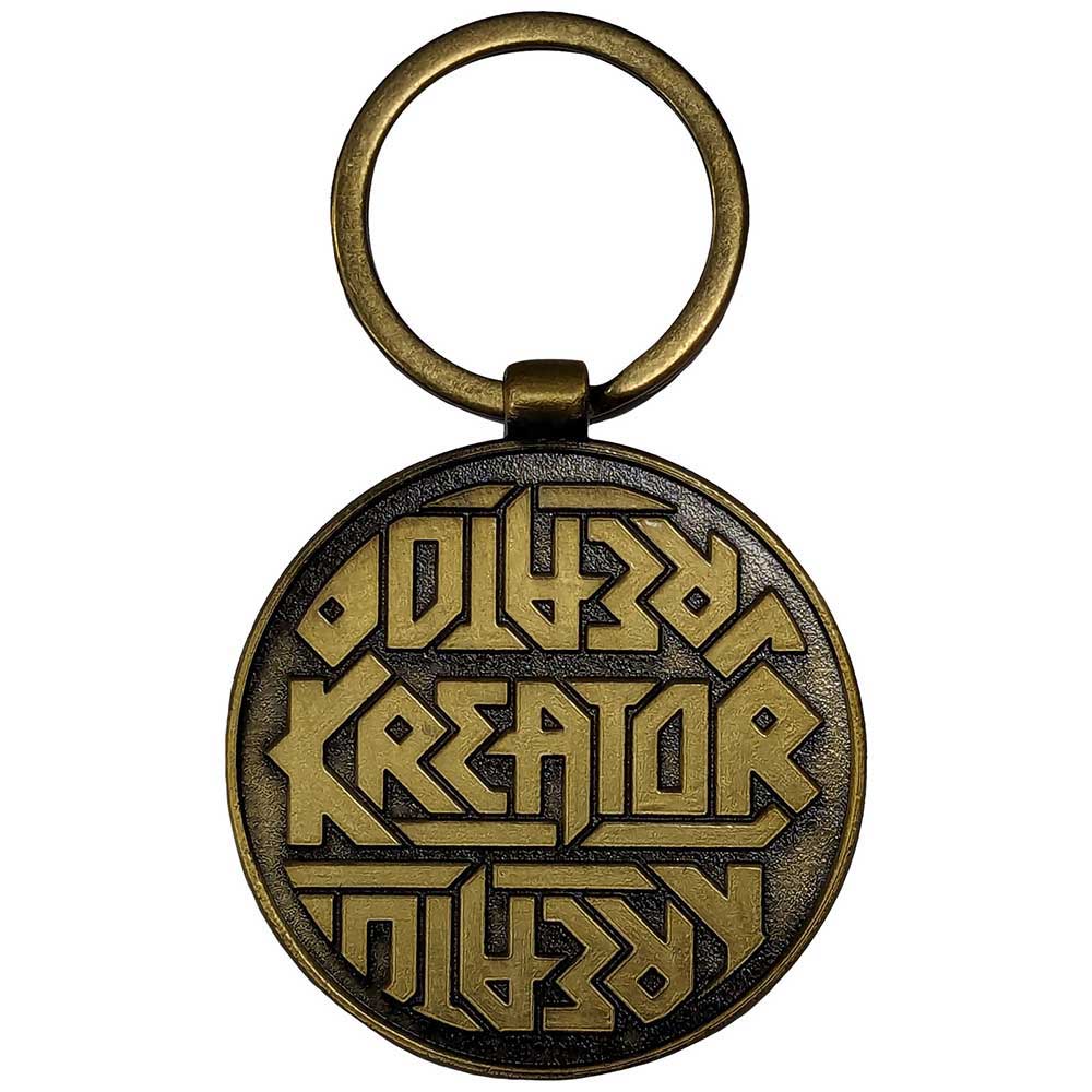 KREATOR Keychain, Satan Is Real Emblem