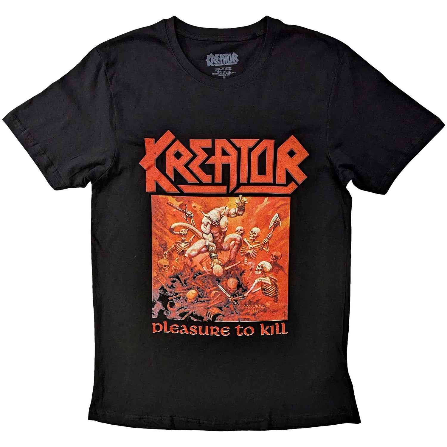 KREATOR Attractive T-Shirt, Pleasure to Kill