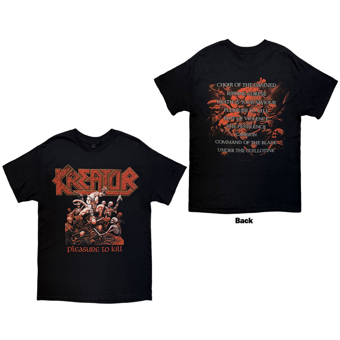 KREATOR Attractive T-Shirt, Pleasure To Kill