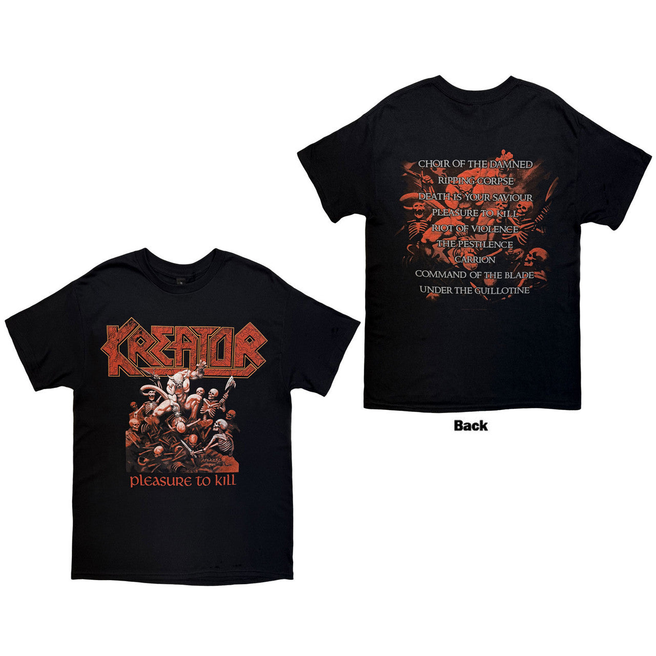 KREATOR Attractive T-Shirt, Pleasure To Kill