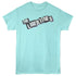 Light blue t-shirt with &