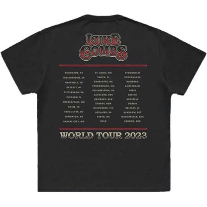 LUKE COMBS Attractive T-shirt, Tour ‘23 Guitar Photo