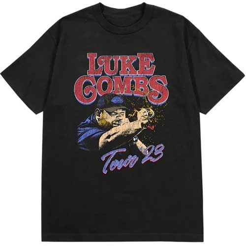 LUKE COMBS Attractive T-shirt, Tour ‘23 Smashing Beer