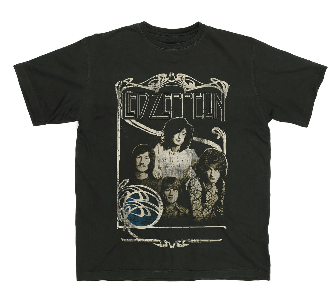 LED ZEPPELIN T-Shirt, 1969 Band Promo