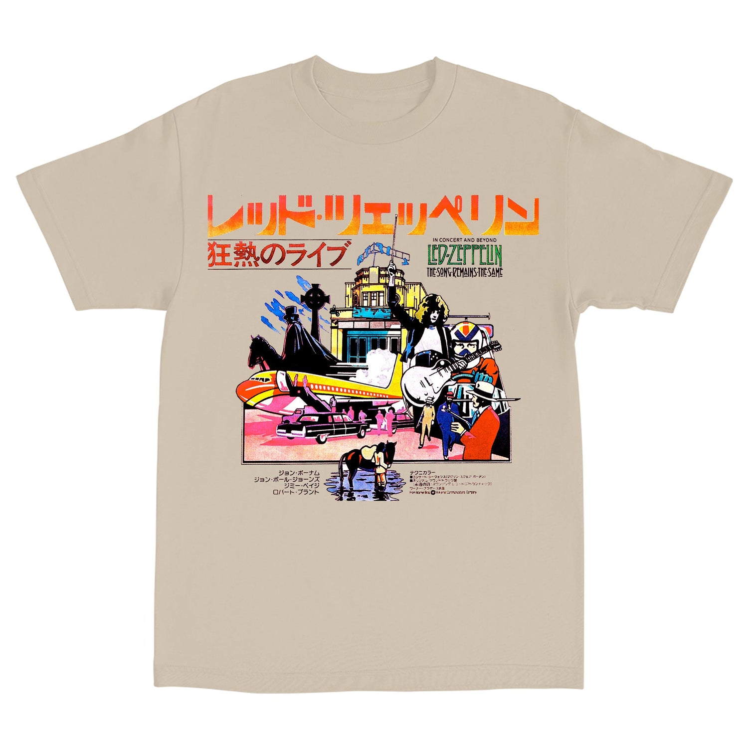 LED ZEPPELIN T-Shirt, Japanese SRTS