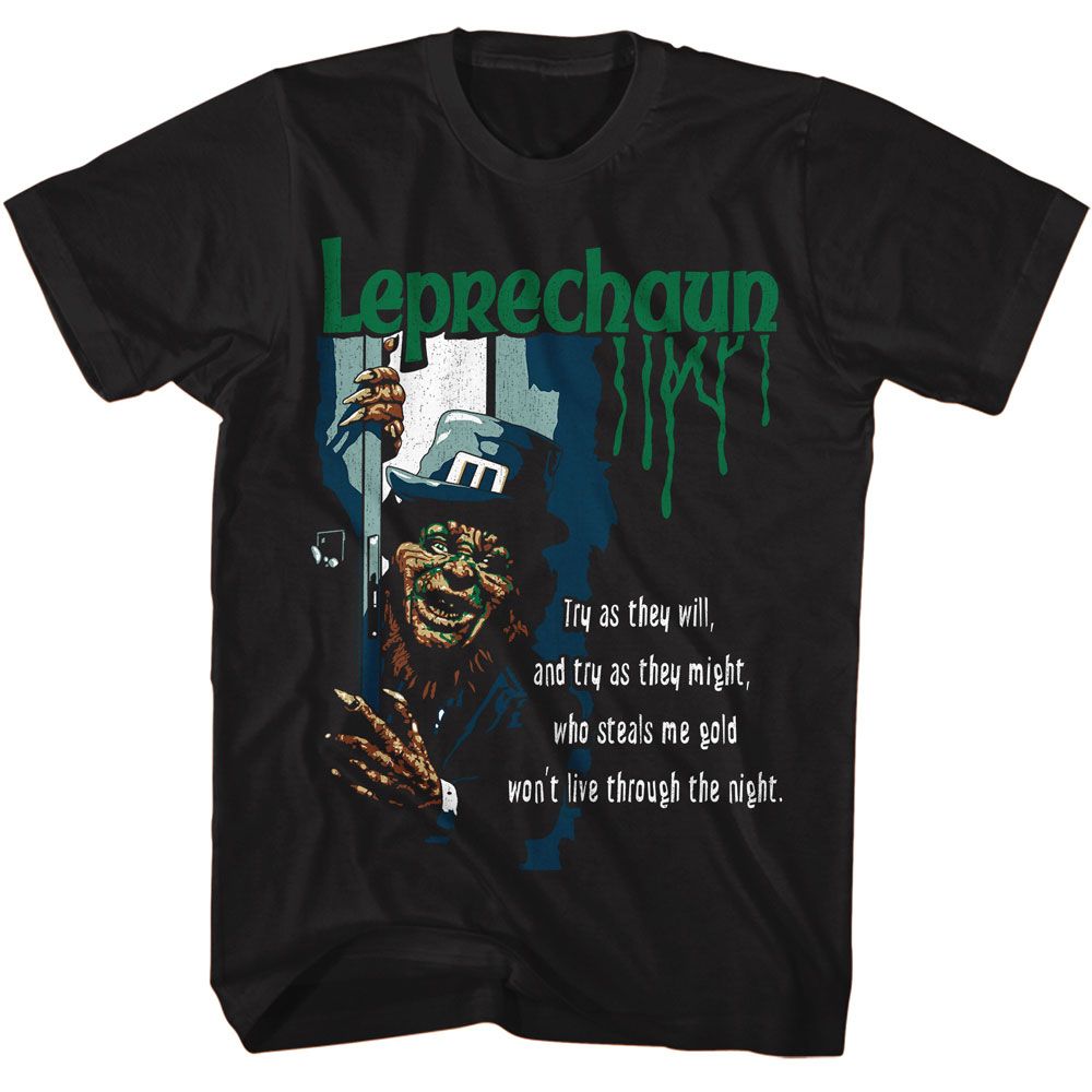 LEPRECHAUN Eye-Catching T-Shirt, TRY AS THEY WILL