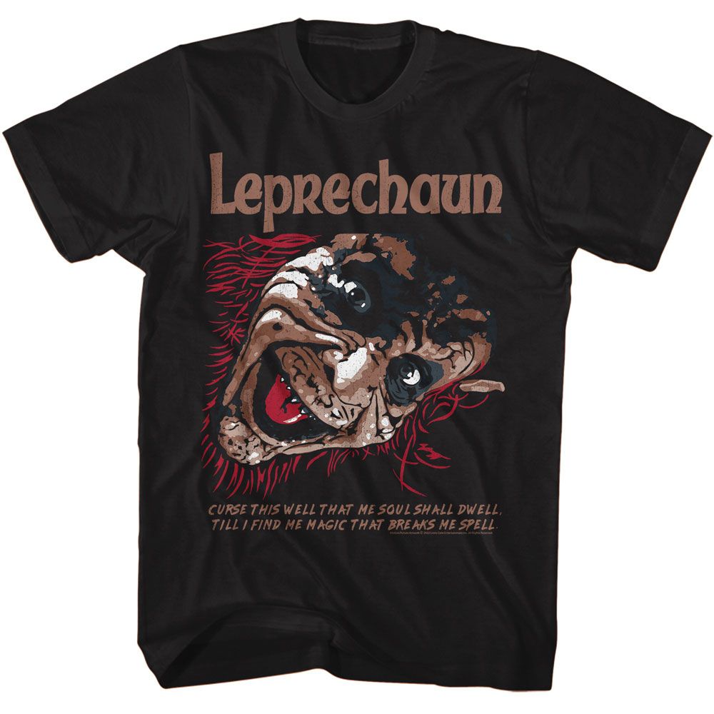 LEPRECHAUN Eye-Catching T-Shirt, CURSE THIS WELL