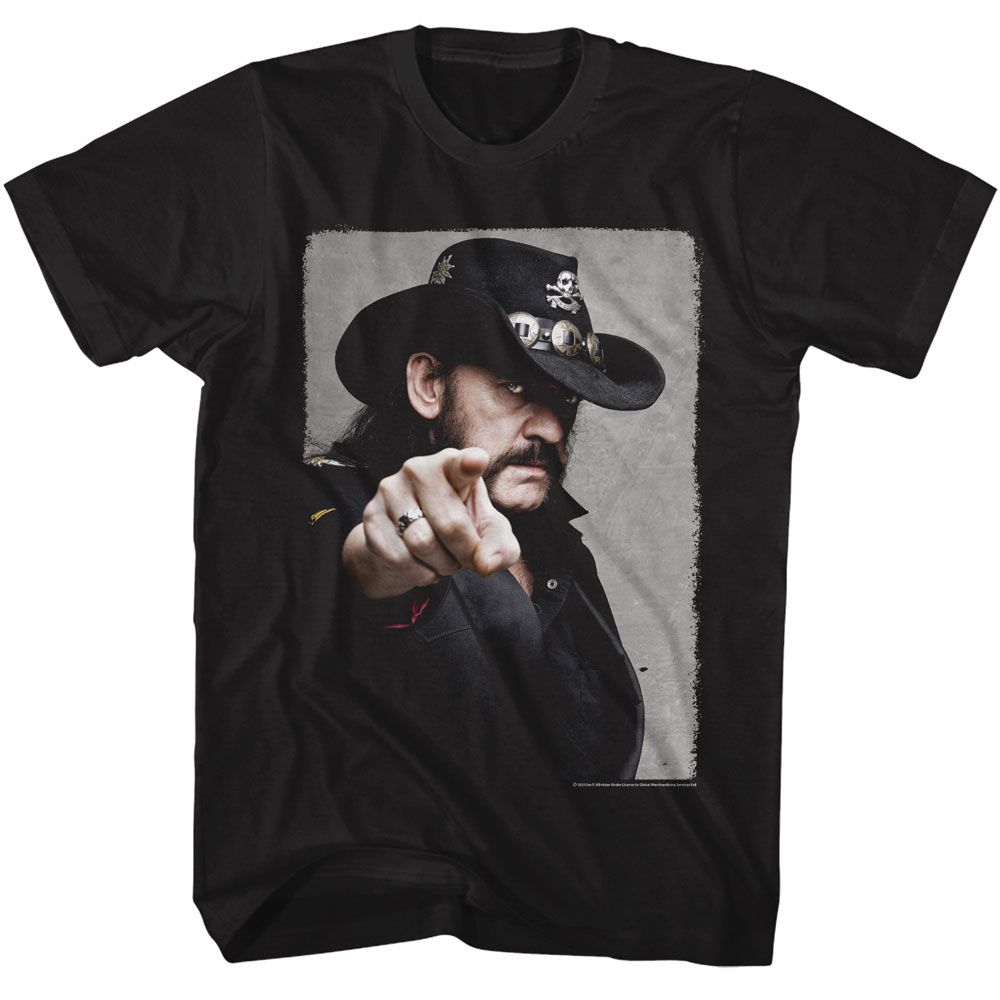 LEMMY Eye-Catching T-Shirt, Pointing