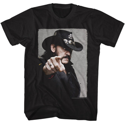 LEMMY Eye-Catching T-Shirt, Pointing